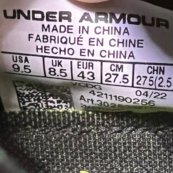 Under Armour Spotlight Lux MC LE Green Slime Football Cleats 3025376 001 Sz 9.5 - Picture 9 of 10